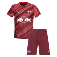 RB Leipzig Lasten Vieraspelipaita 2024-25 Jalkapallo Pelipaidat Peliasut