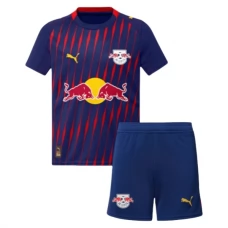 RB Leipzig Lasten Vieraspelipaita 2025-26 Jalkapallo Pelipaidat Peliasut