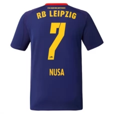 RB Leipzig Nusa 7 Vieraspelipaita 2025-26 Jalkapallo Pelipaidat Peliasut