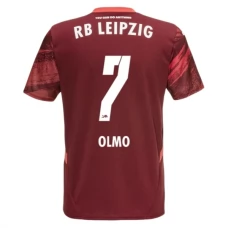 RB Leipzig Olmo 7 Vieraspelipaita 2024-25 Jalkapallo Pelipaidat Peliasut