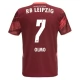 RB Leipzig Olmo 7 Vieraspelipaita 2024-25 Jalkapallo Pelipaidat Peliasut
