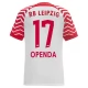 RB Leipzig Openda 17 Kotipelipaita 2023-24 Jalkapallo Pelipaidat Peliasut