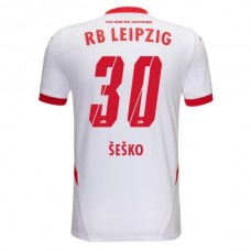 RB Leipzig Šeško 30 Kotipelipaita 2024-25 Jalkapallo Pelipaidat Peliasut