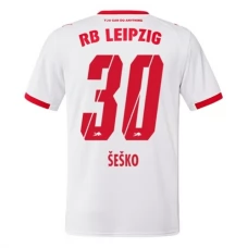 RB Leipzig Šeško 30 Kotipelipaita 2025-26 Jalkapallo Pelipaidat Peliasut