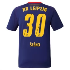 RB Leipzig Šeško 30 Vieraspelipaita 2025-26 Jalkapallo Pelipaidat Peliasut