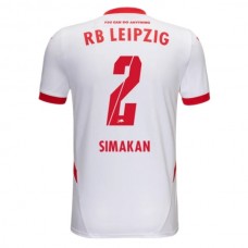 RB Leipzig Simakan 2 Kotipelipaita 2024-25 Jalkapallo Pelipaidat Peliasut