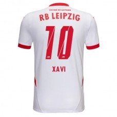 RB Leipzig Xavi 10 Kotipelipaita 2024-25 Jalkapallo Pelipaidat Peliasut