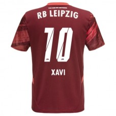 RB Leipzig Xavi 10 Vieraspelipaita 2024-25 Jalkapallo Pelipaidat Peliasut