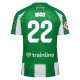 Real Betis Balompié Isco 22 Kotipelipaita 2025-26 Jalkapallo Pelipaidat Peliasut