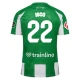 Real Betis Balompié Isco 22 Kotipelipaita 2025-26 Jalkapallo Pelipaidat Peliasut