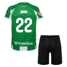 Real Betis Balompié Isco 22 Lasten Kotipelipaita 2025-26 Jalkapallo Pelipaidat Peliasut