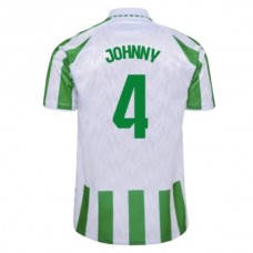 Real Betis Balompié Johnny 4 Kotipelipaita 2024-25 Jalkapallo Pelipaidat Peliasut