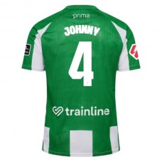 Real Betis Balompié Johnny 4 Kotipelipaita 2025-26 Jalkapallo Pelipaidat Peliasut