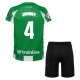 Real Betis Balompié Johnny 4 Lasten Kotipelipaita 2025-26 Jalkapallo Pelipaidat Peliasut