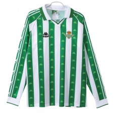 Real Betis Balompié Kotipelipaita Retro 1995-97 Jalkapallo Pelipaidat Peliasut(L/S)