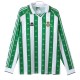 Real Betis Balompié Kotipelipaita Retro 1995-97 Jalkapallo Pelipaidat Peliasut(L/S)