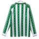 Real Betis Balompié Kotipelipaita Retro 1995-97 Jalkapallo Pelipaidat Peliasut(L/S)