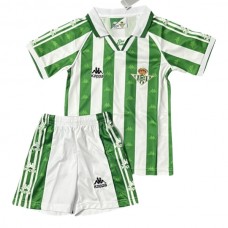 Real Betis Balompié Lasten Kotipelipaita Retro 1995-97 Jalkapallo Pelipaidat Peliasut