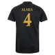 Real Madrid CF Alaba 4 Kolmas Pelipaita 2023-24 Jalkapallo Pelipaidat Peliasut