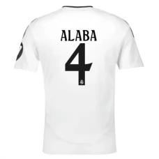 Real Madrid CF Alaba 4 Kotipelipaita 2024-25 Jalkapallo Pelipaidat Peliasut