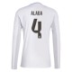 Real Madrid CF Alaba 4 Kotipelipaita 2025-26 Jalkapallo Pelipaidat Peliasut(L/S)
