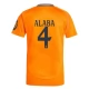 Real Madrid CF Alaba 4 Vieraspelipaita 2024-25 Jalkapallo Pelipaidat Peliasut