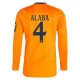 Real Madrid CF Alaba 4 Vieraspelipaita 2024-25 Jalkapallo Pelipaidat Peliasut(L/S)