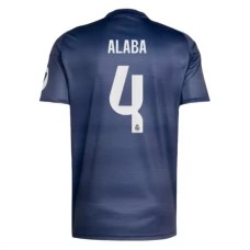 Real Madrid CF Alaba 4 Vieraspelipaita 2025-26 Jalkapallo Pelipaidat Peliasut
