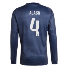 Real Madrid CF Alaba 4 Vieraspelipaita 2025-26 Jalkapallo Pelipaidat Peliasut(L/S)