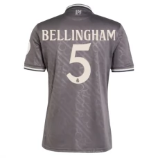 Real Madrid CF Bellingham 5 Kolmas Pelipaita 2024-25 Jalkapallo Pelipaidat Peliasut