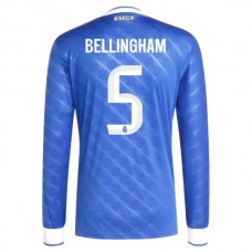 Real Madrid CF Bellingham 5 Kolmas Pelipaita 2025-26 Jalkapallo Pelipaidat Peliasut(L/S)