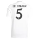 Real Madrid CF Bellingham 5 Kotipelipaita 2024-25 Jalkapallo Pelipaidat Peliasut