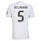 Real Madrid CF Bellingham 5 Kotipelipaita 2025-26 Jalkapallo Pelipaidat Peliasut
