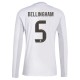 Real Madrid CF Bellingham 5 Kotipelipaita 2025-26 Jalkapallo Pelipaidat Peliasut(L/S)