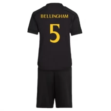Real Madrid CF Bellingham 5 Lasten Kolmas Pelipaita 2023-24 Jalkapallo Pelipaidat Peliasut