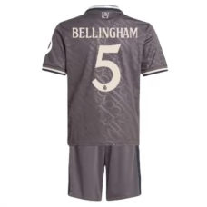 Real Madrid CF Bellingham 5 Lasten Kolmas Pelipaita 2024-25 Jalkapallo Pelipaidat Peliasut