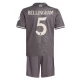 Real Madrid CF Bellingham 5 Lasten Kolmas Pelipaita 2024-25 Jalkapallo Pelipaidat Peliasut