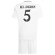 Real Madrid CF Bellingham 5 Lasten Kotipelipaita 2024-25 Jalkapallo Pelipaidat Peliasut