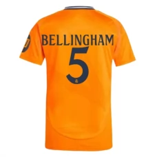 Real Madrid CF Bellingham 5 Vieraspelipaita 2024-25 Jalkapallo Pelipaidat Peliasut