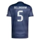 Real Madrid CF Bellingham 5 Vieraspelipaita 2025-26 Jalkapallo Pelipaidat Peliasut