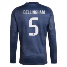 Real Madrid CF Bellingham 5 Vieraspelipaita 2025-26 Jalkapallo Pelipaidat Peliasut(L/S)