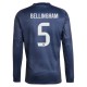 Real Madrid CF Bellingham 5 Vieraspelipaita 2025-26 Jalkapallo Pelipaidat Peliasut(L/S)