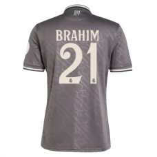 Real Madrid CF Brahim 21 Kolmas Pelipaita 2024-25 Jalkapallo Pelipaidat Peliasut