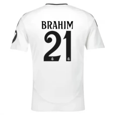 Real Madrid CF Brahim 21 Kotipelipaita 2024-25 Jalkapallo Pelipaidat Peliasut
