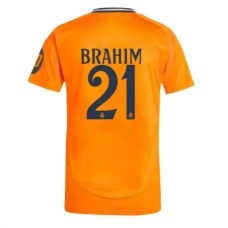 Real Madrid CF Brahim 21 Vieraspelipaita 2024-25 Jalkapallo Pelipaidat Peliasut