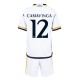 Real Madrid CF Camavinga 12 Lasten Kotipelipaita 2023-24 Jalkapallo Pelipaidat Peliasut