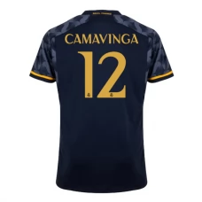 Real Madrid CF Camavinga 12 Vieraspelipaita 2023-24 Jalkapallo Pelipaidat Peliasut