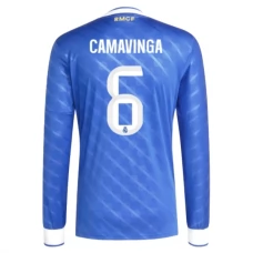 Real Madrid CF Camavinga 6 Kolmas Pelipaita 2025-26 Jalkapallo Pelipaidat Peliasut(L/S)
