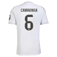 Real Madrid CF Camavinga 6 Kotipelipaita 2025-26 Jalkapallo Pelipaidat Peliasut