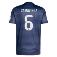 Real Madrid CF Camavinga 6 Vieraspelipaita 2025-26 Jalkapallo Pelipaidat Peliasut